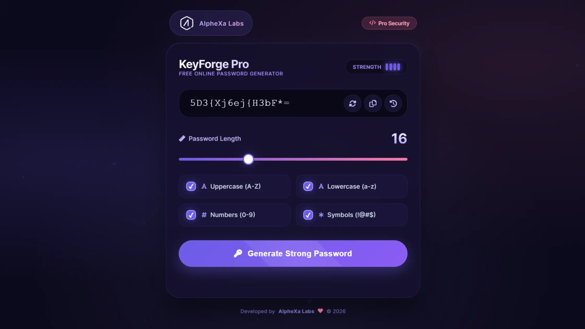 KeyForge Pro - screenshot